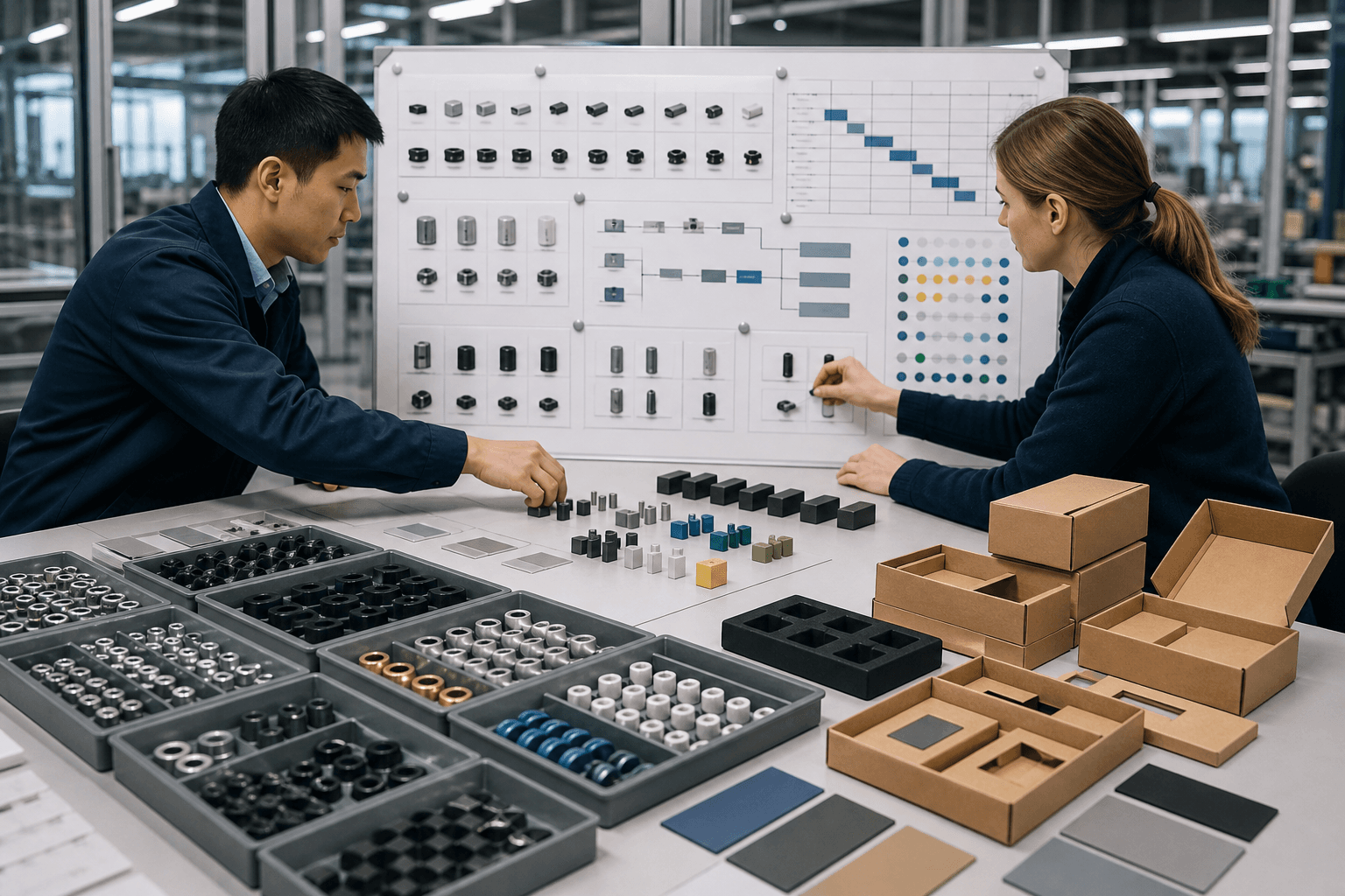 Operations planner connecting configurazione complexity with produzione pianificazione