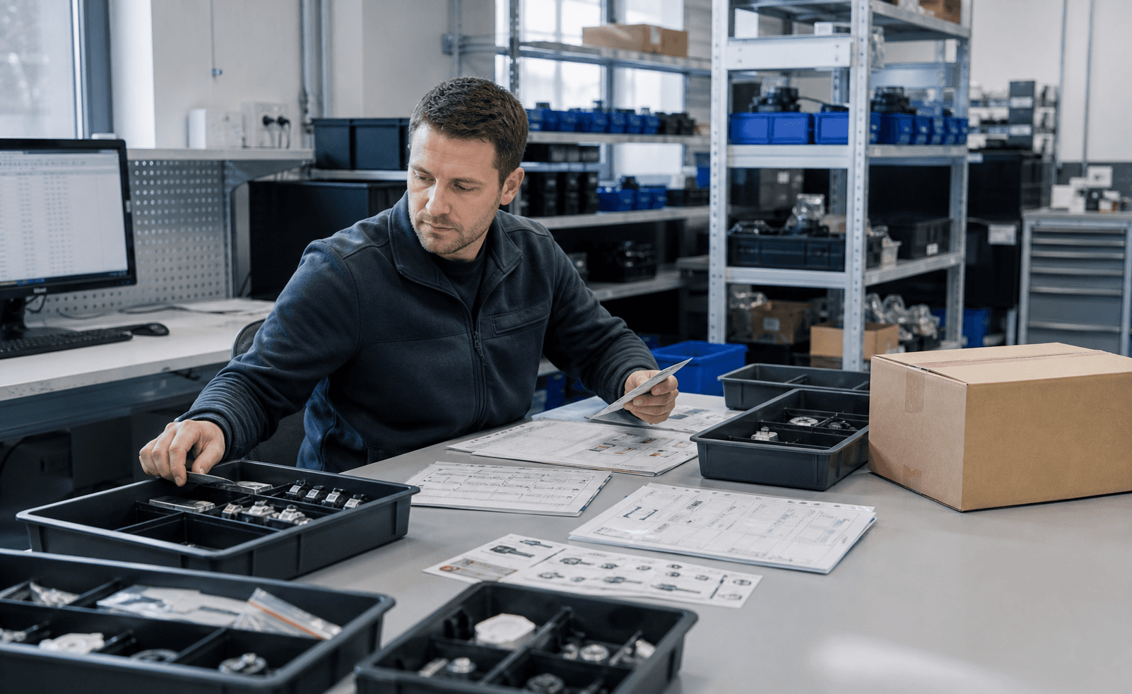 After-sales planning discussion with parts, service workflow and documentation references