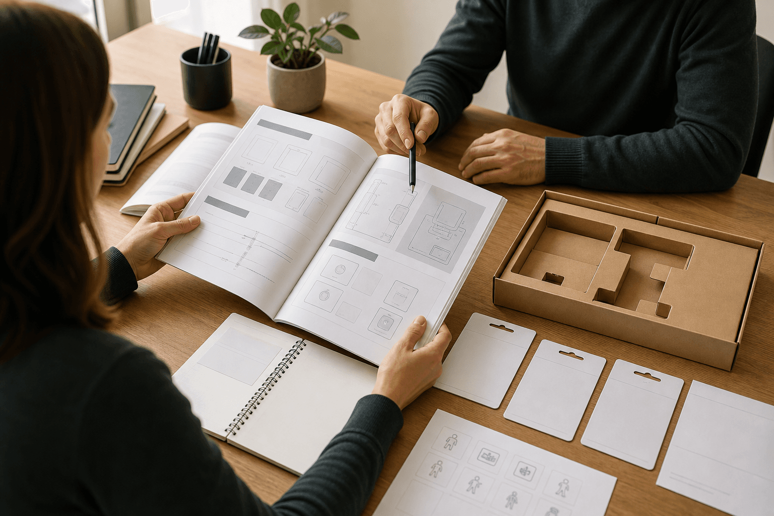Manual and packaging insert planning for a private-label consumer product