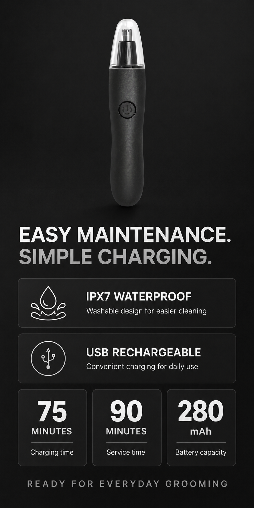 NC-006 nose trimmer OEM detail image 3
